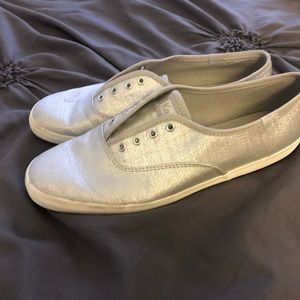 Silver Keds Sneakers (size 9)